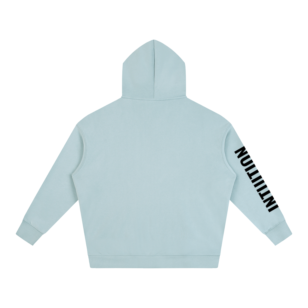 INTUITION <3 SMALL BUSINESS branded Oversize Fleeced Hoodie