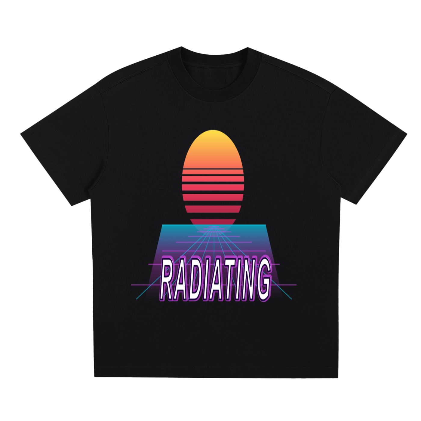 RADIATING - Intuition by Trenton - Quick-Dry Cooling T-Shirt