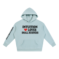 INTUITION <3 SMALL BUSINESS branded Oversize Fleeced Hoodie